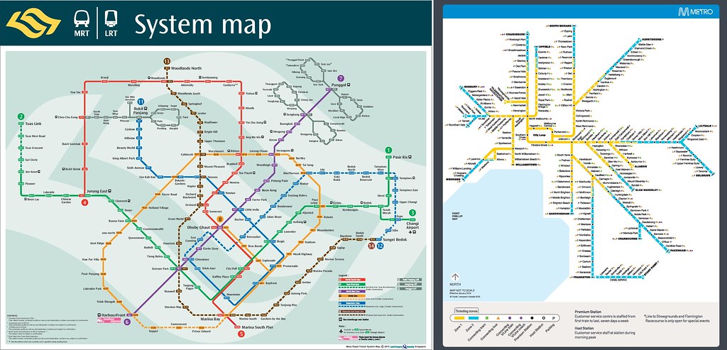 Things I learnt about the Singapore MRT (and a comparison with Melbourne) Daniel Bowen