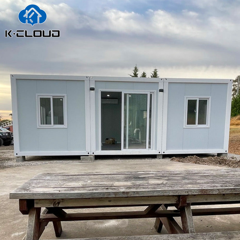 20ft Threeroom Flat Pack Container House KCloud Integrated Housing