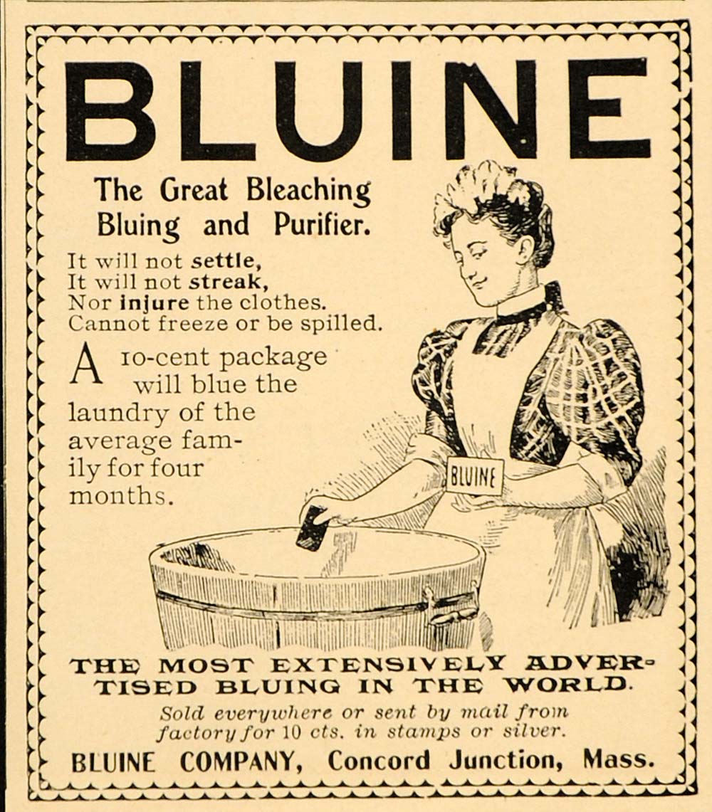 Laundry Bluing Vintage ads, Vintage packaging, Old advertisements