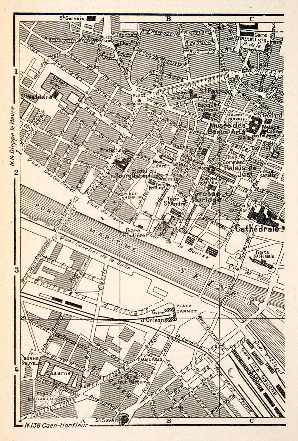 ROAD MAP ROUEN : maps of Rouen 76100 or 76000.