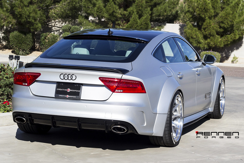 Widebody Audi S7 Rennen R60 Wheels