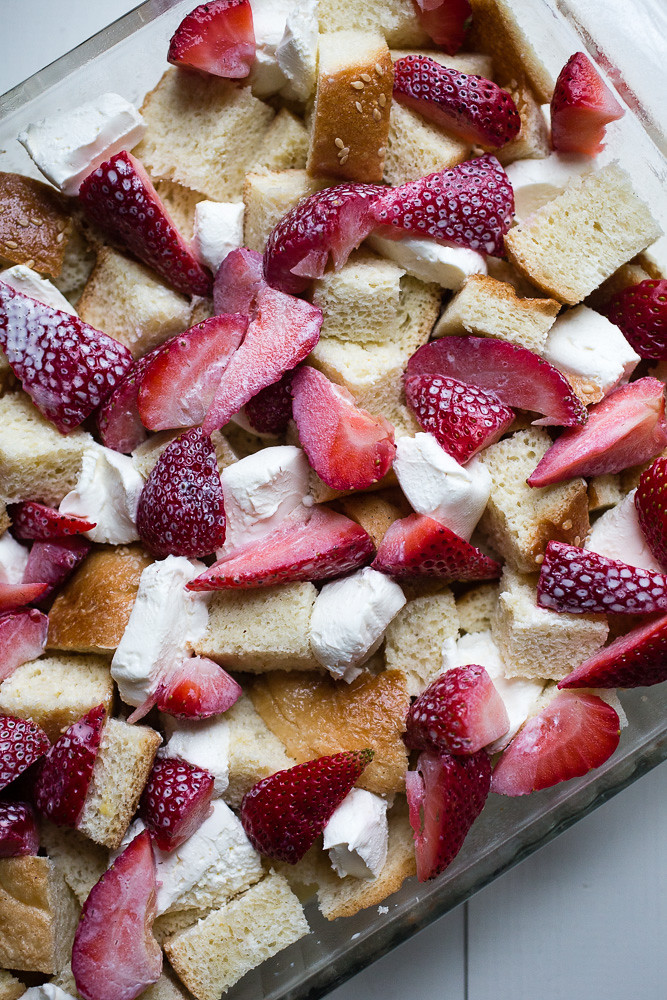 Strawberry Cream Cheese French Toast Bake Smells Like Home