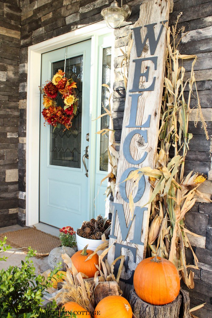 Fall Outdoor Decorating Ideas living after midnite