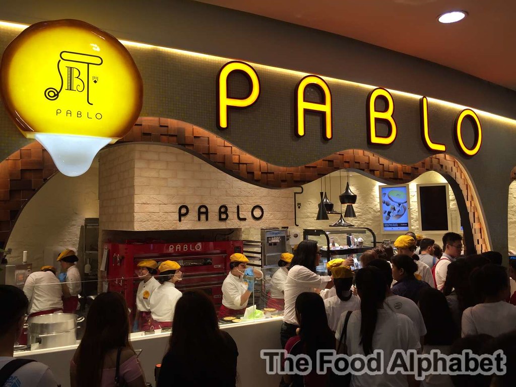 The Food Alphabet Pablo World famous Osaka Cheese tart opens first