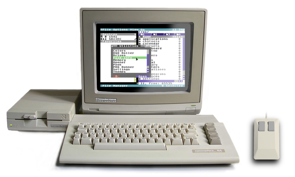 Do amazing things with the Commodore 64, with ease. | C64 OS