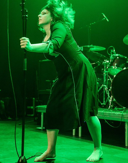 Female barefoot musicians Flickr