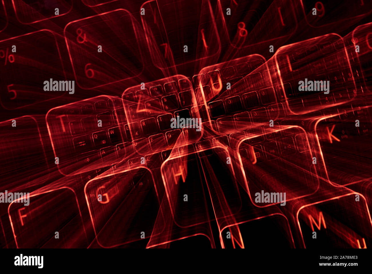 Digital abstract bits data stream, cyber pattern digital background