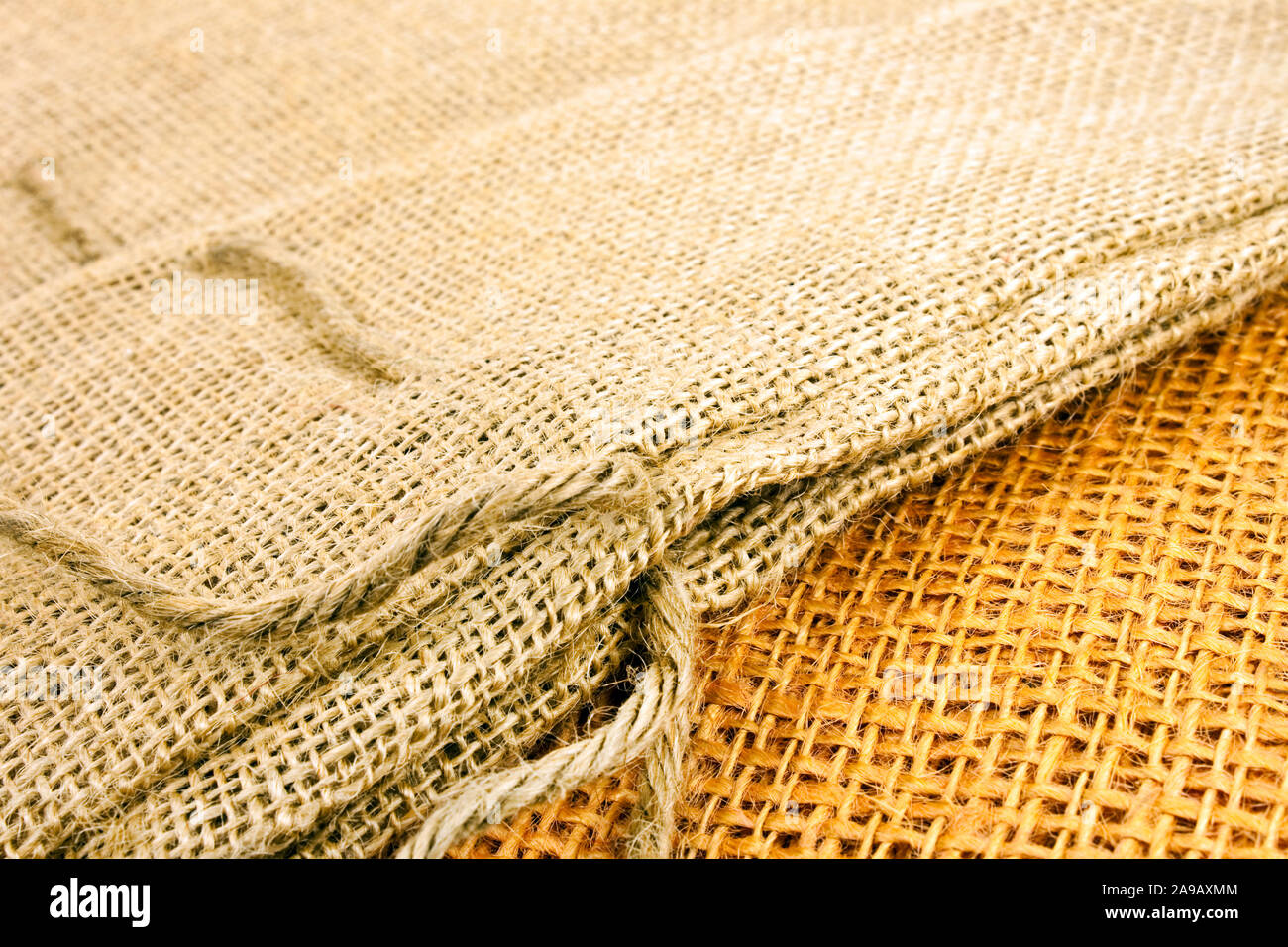 Jute background Stock Photo Alamy