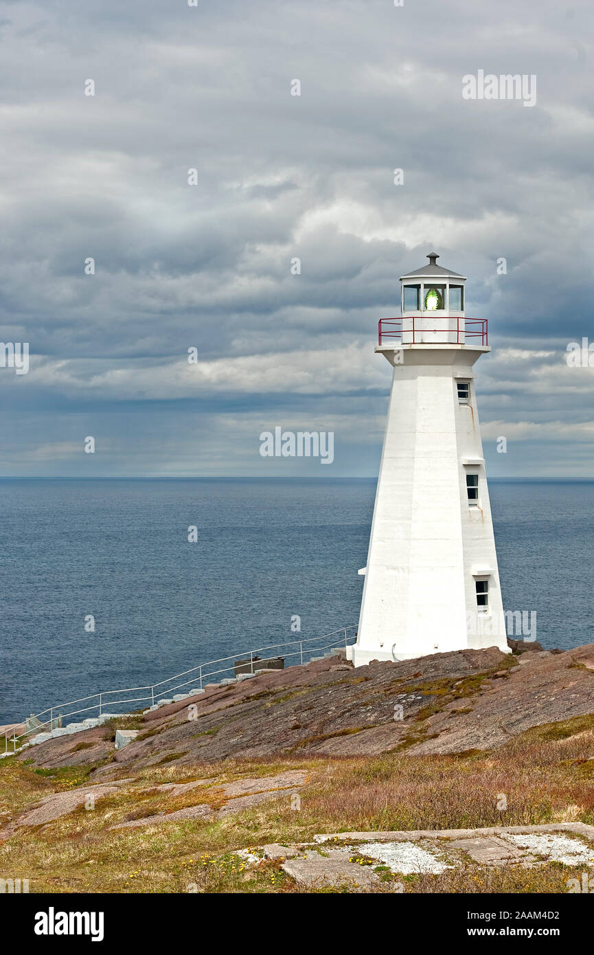 Cape Spear lighthouse Stock Photo Alamy