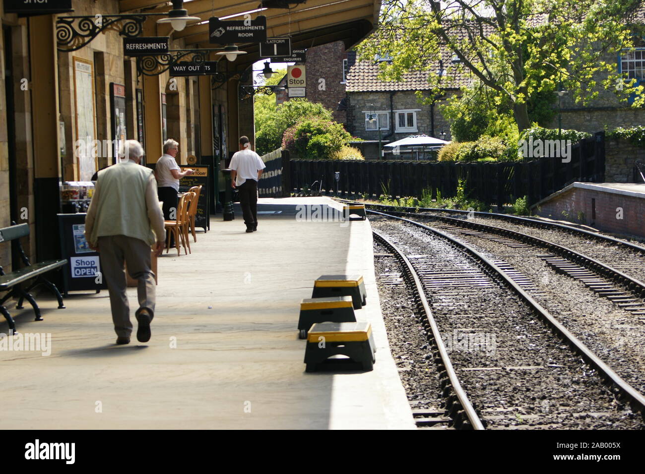Pickering railway Station Stock Photo Alamy