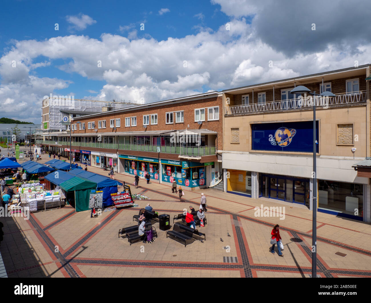 Corby High Street Stock Photo Alamy