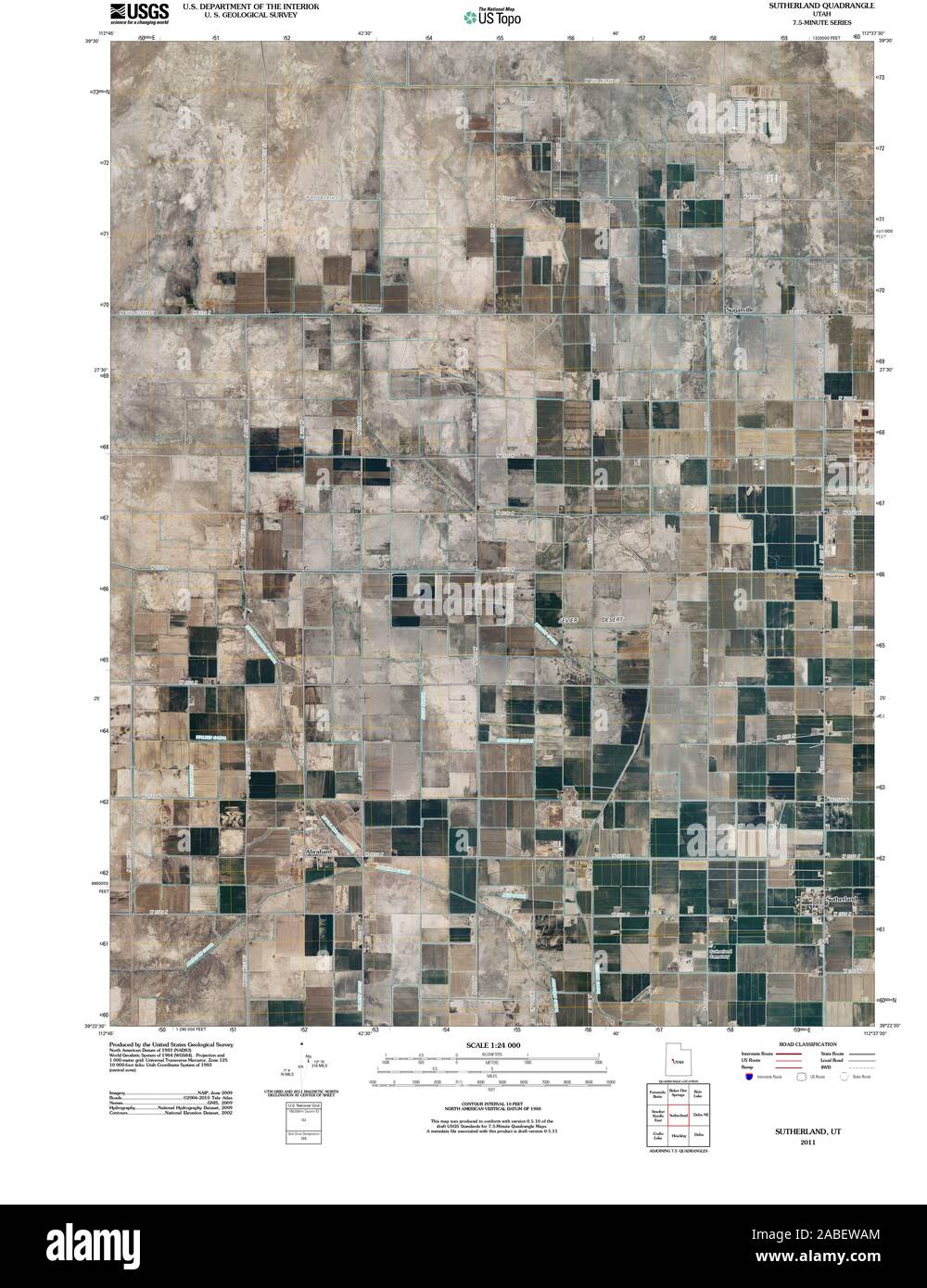 Map of sutherland Cut Out Stock Images & Pictures Alamy