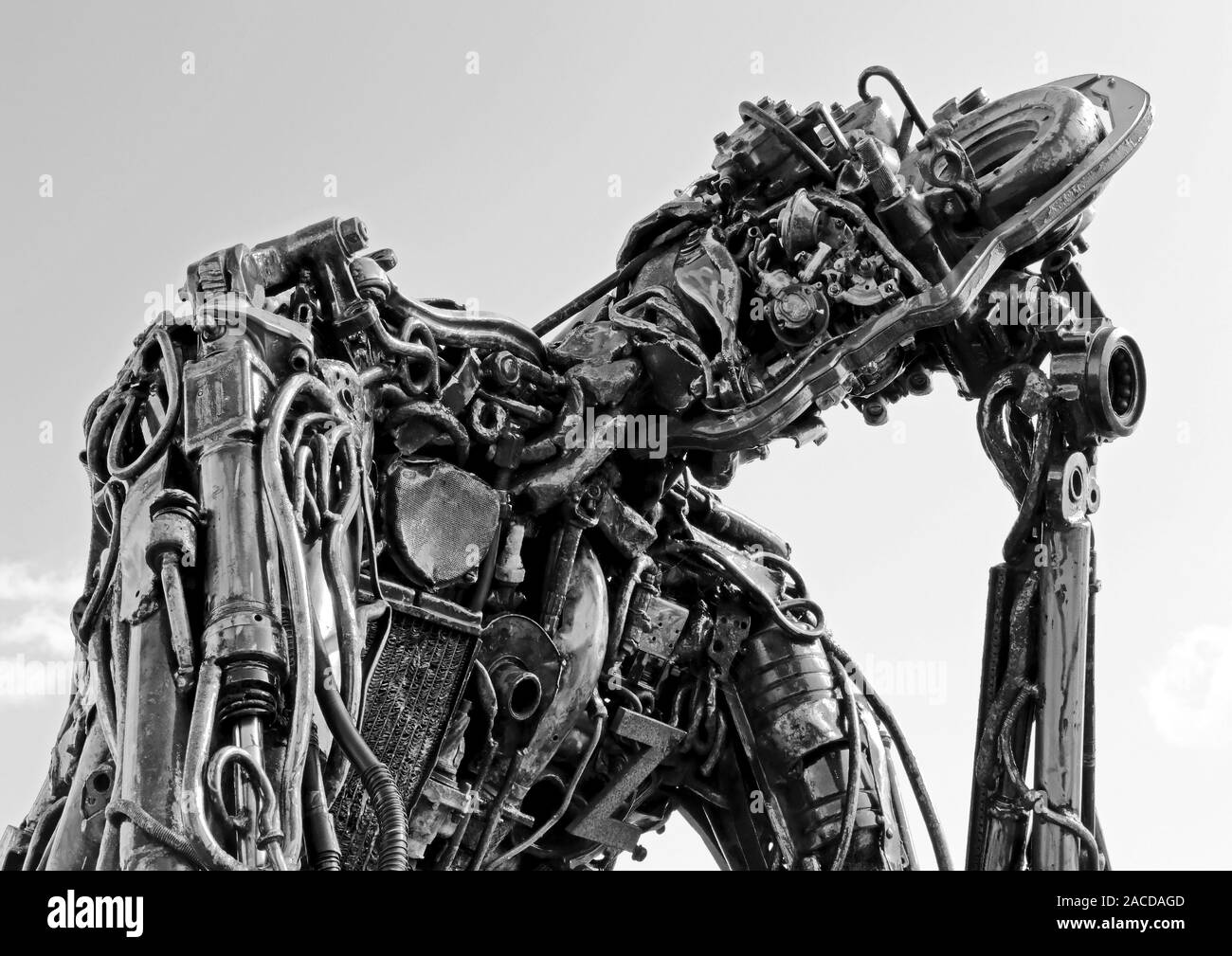Scrap Metal Recycling Black and White Stock Photos & Images Alamy