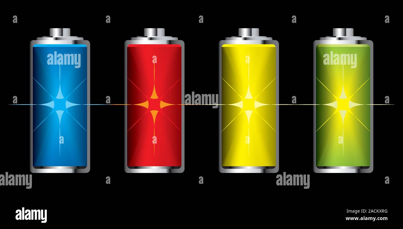 Battery charge flash Stock Photo Alamy