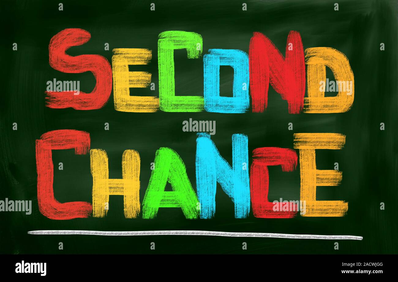 Second Chance Concept Stock Photo Alamy