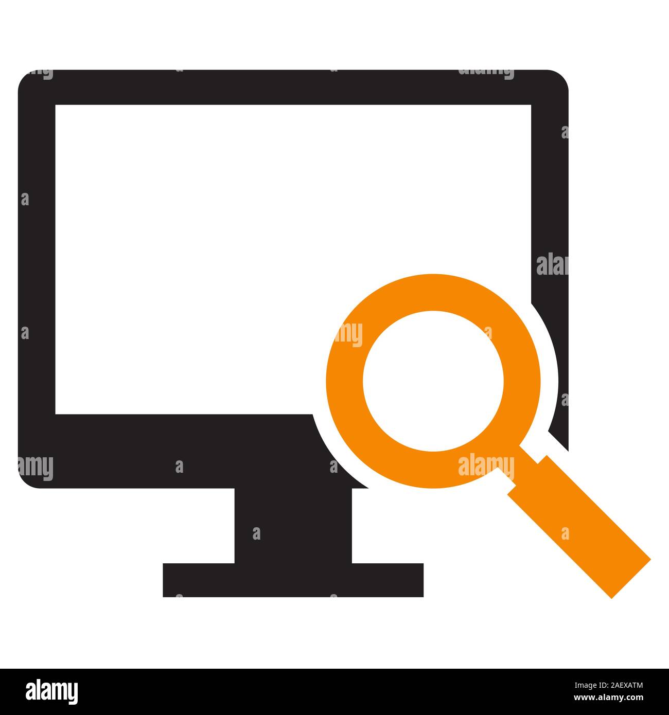 computer finder icon Stock Vector Image & Art Alamy