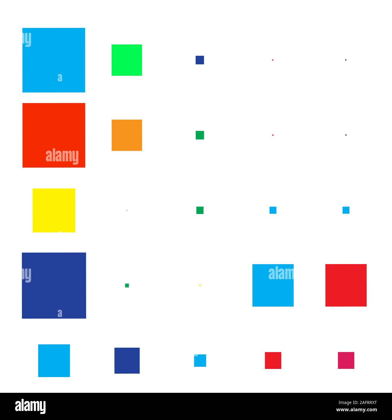 Yellow and blue squares hires stock photography and images Alamy
