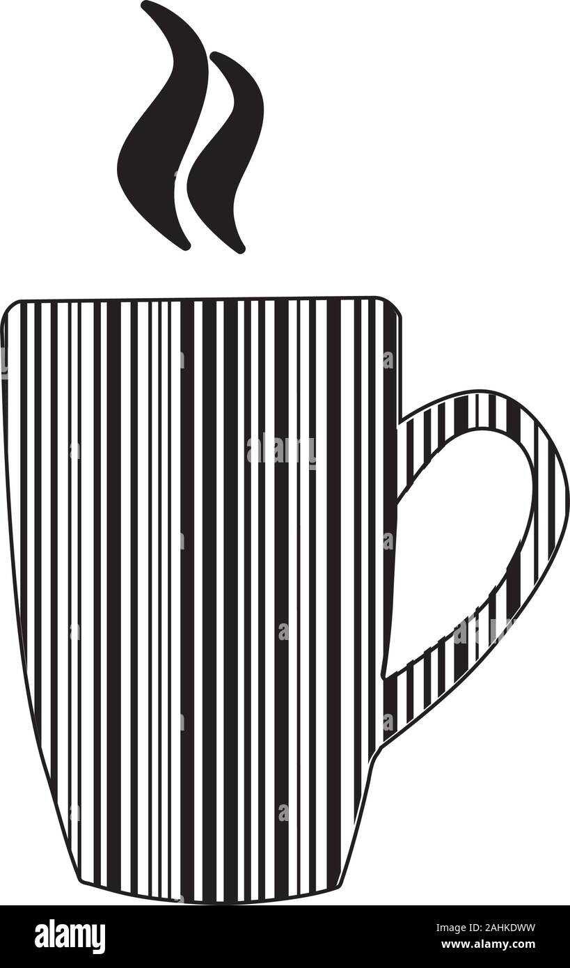 bar code coffee, vector graphic design element Stock Vector Image & Art