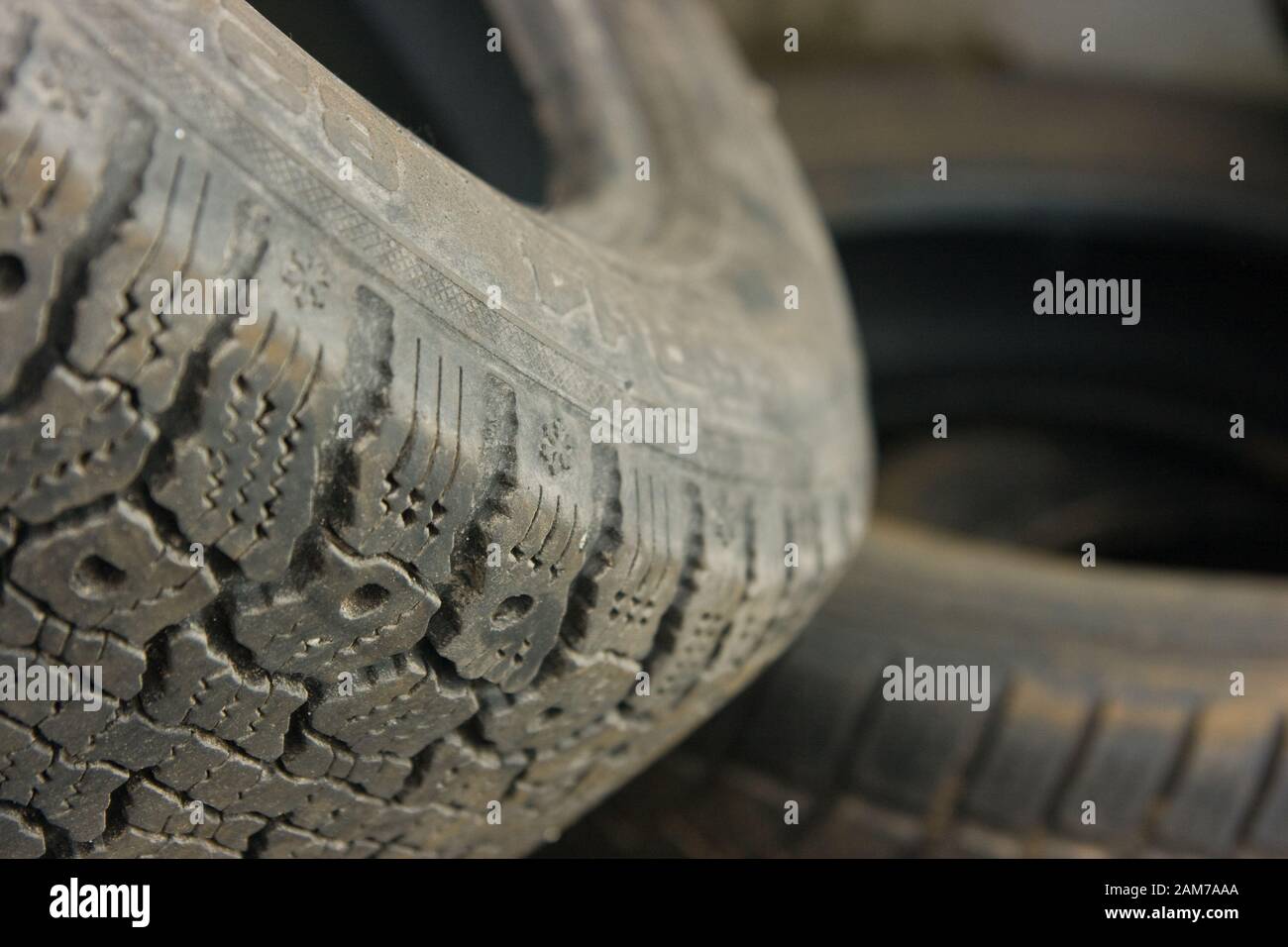old car tyres Stock Photo Alamy