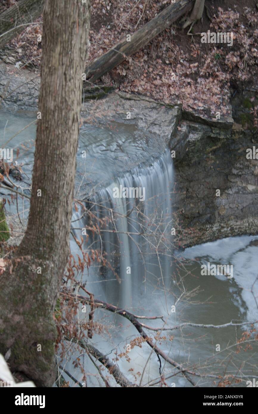Indian Run Falls, Dublin, Ohio Stock Photo Alamy