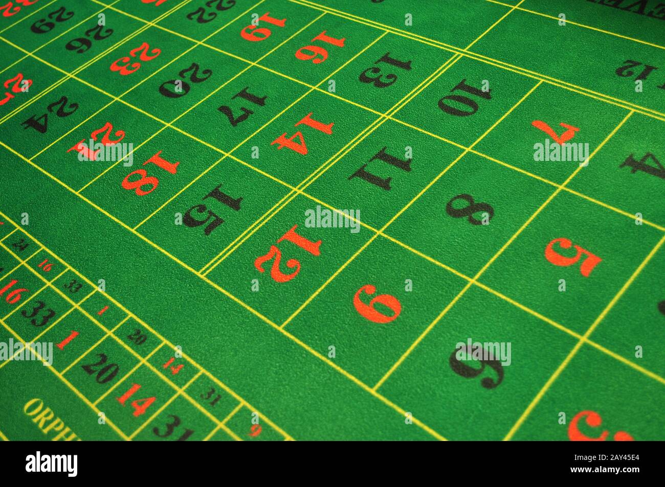 Roulette table layout hires stock photography and images Alamy