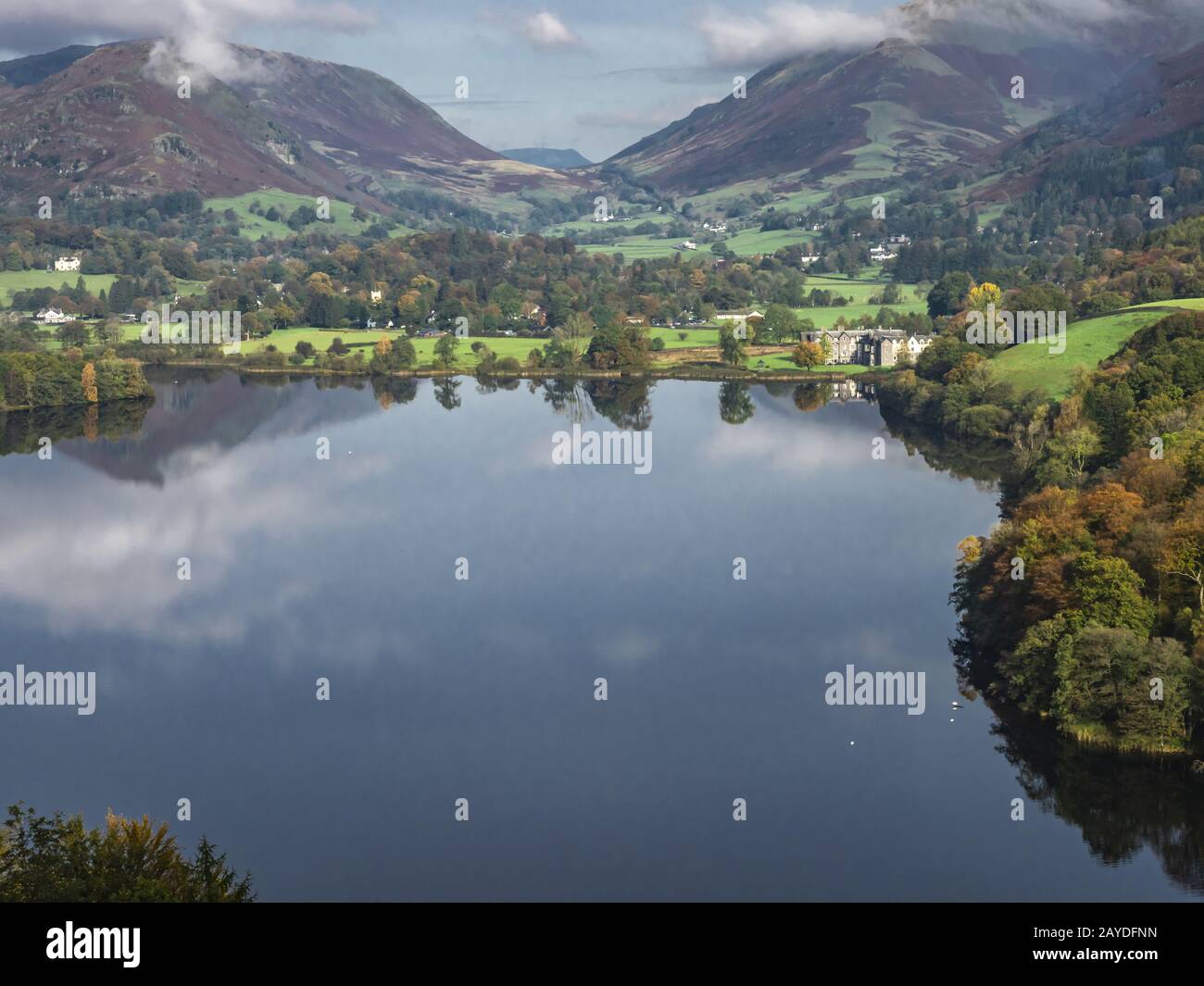 Lake District Grasmere Stock Photo Alamy