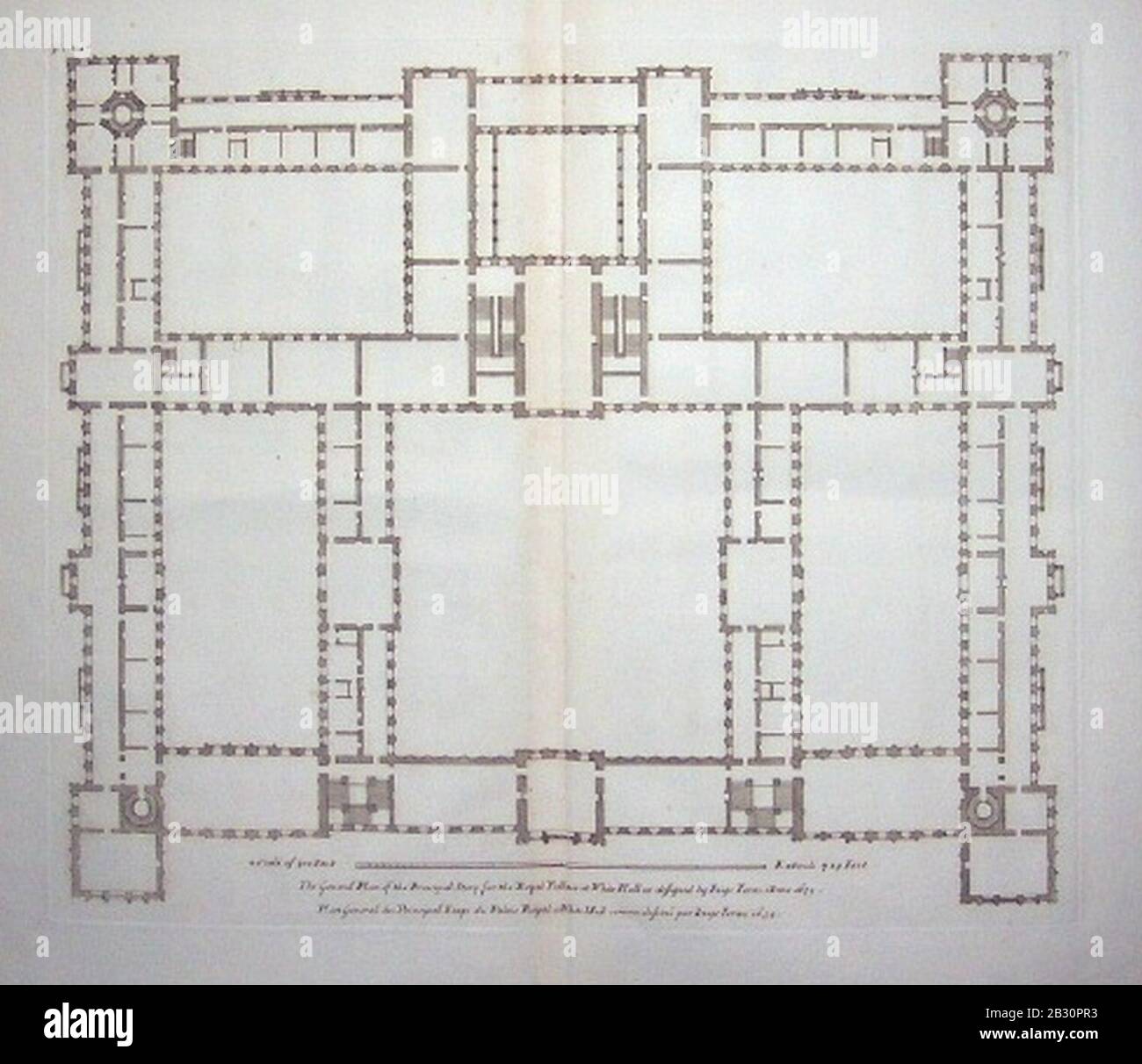 General Plan Whitehall Stock Photo Alamy