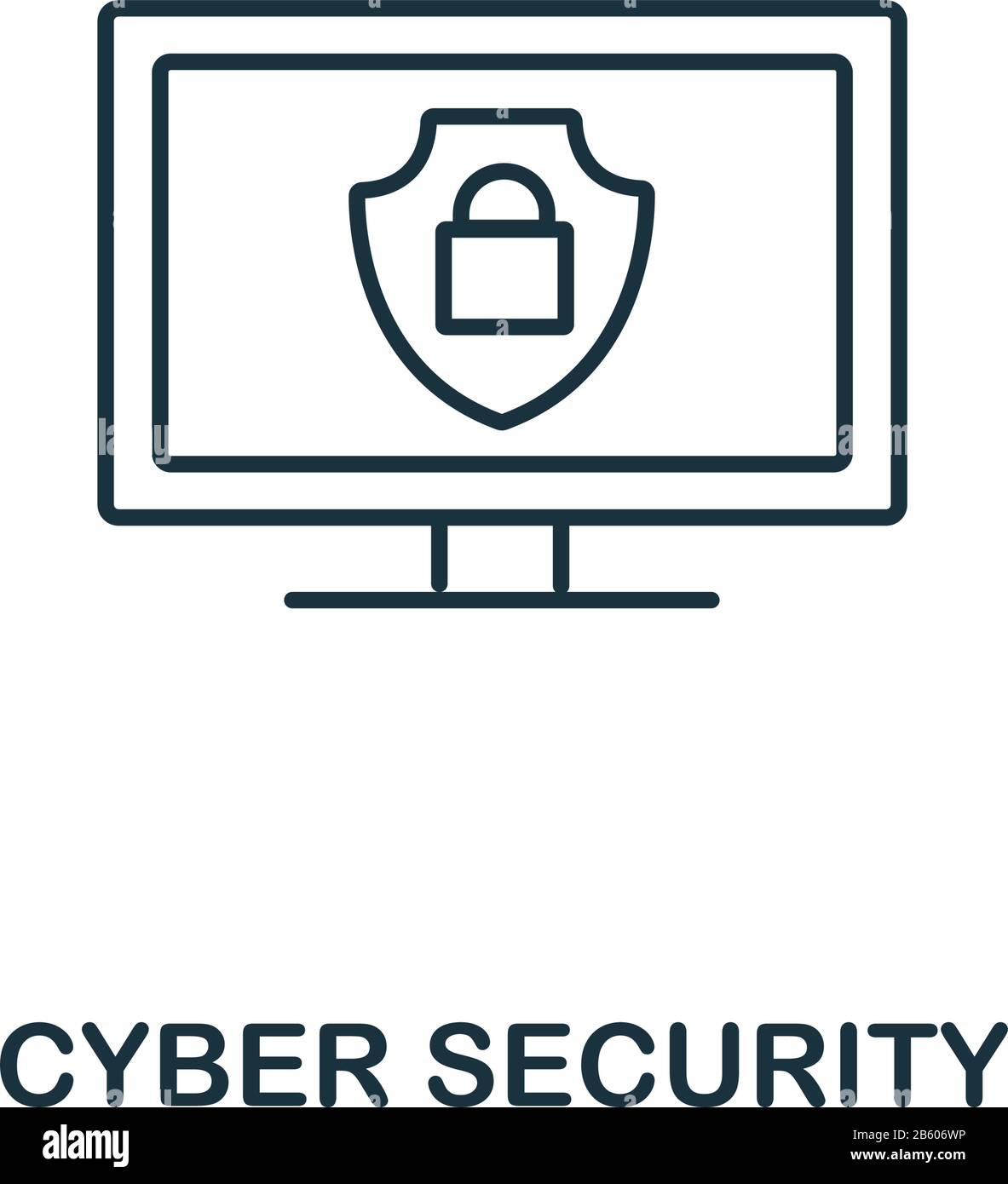 Computer Security Icon