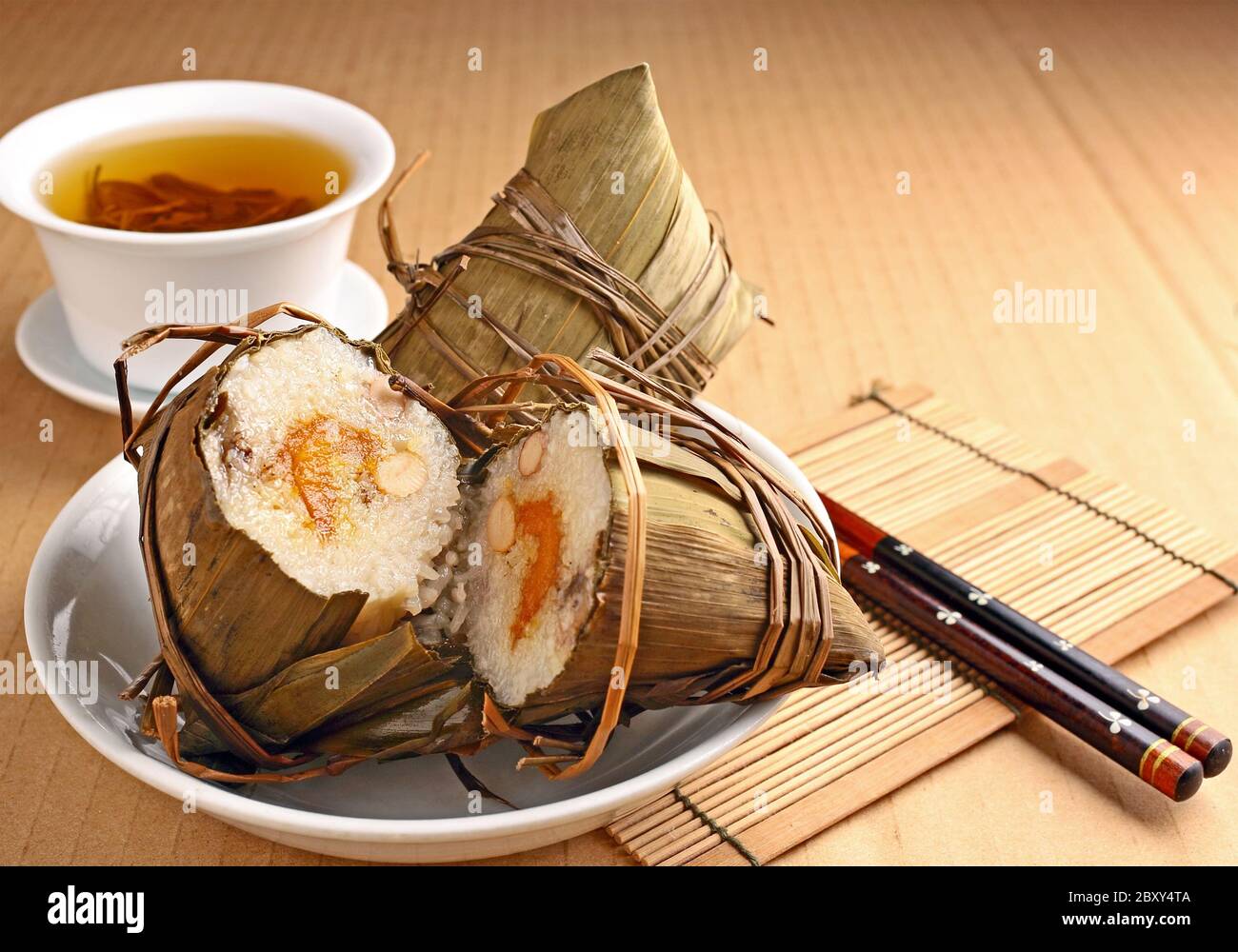 Rice dumpling Stock Photo Alamy