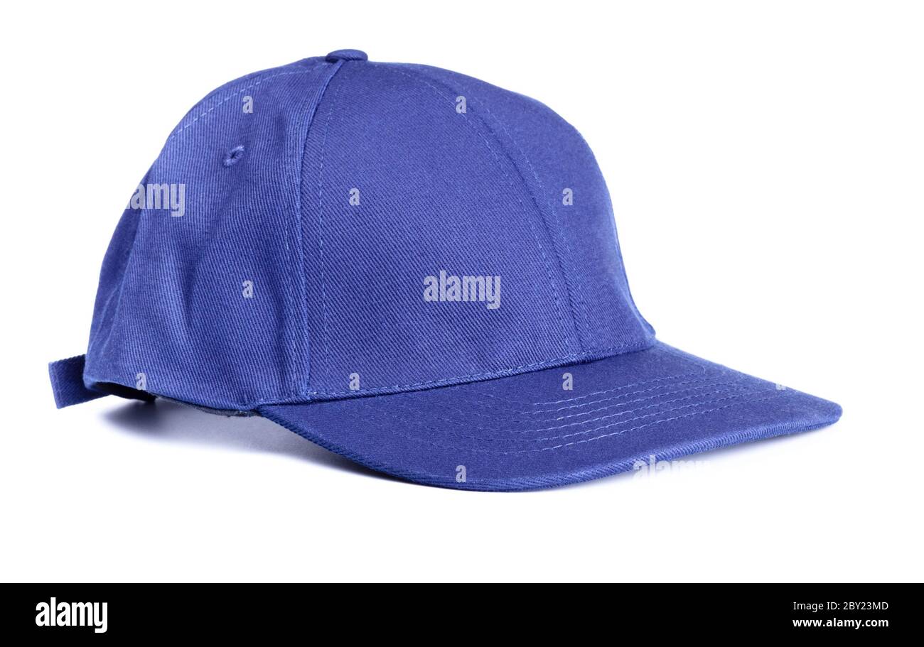 blue baseball cap Stock Photo Alamy