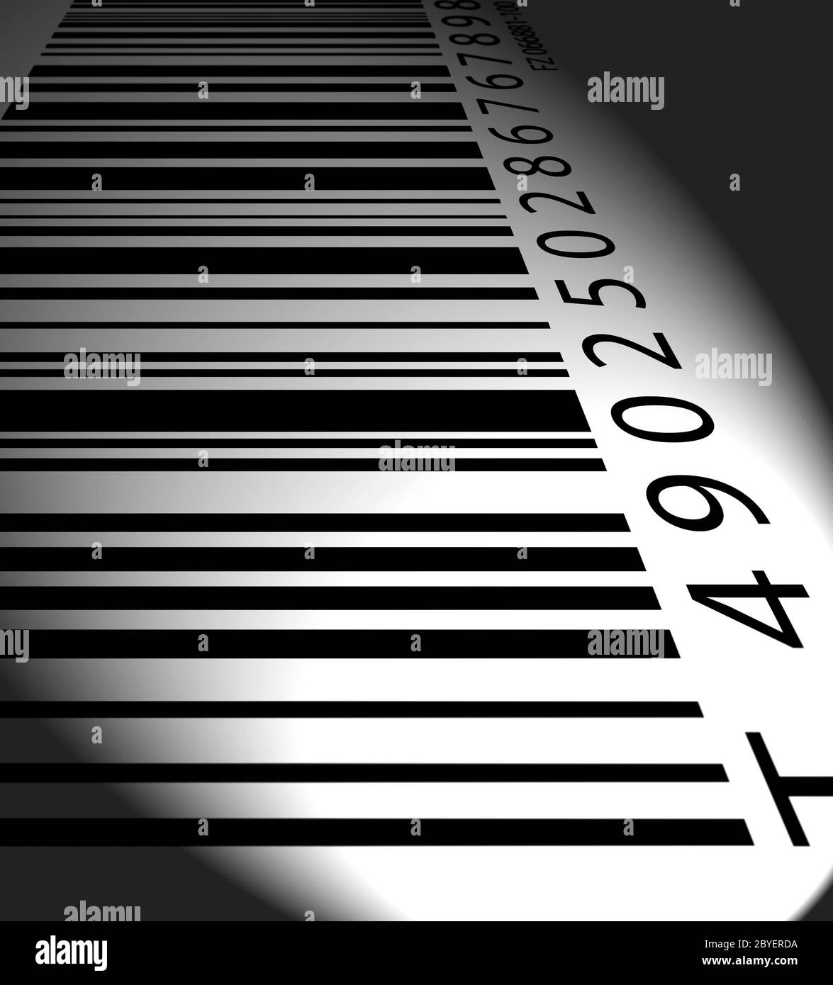 Bar code label Stock Photo Alamy