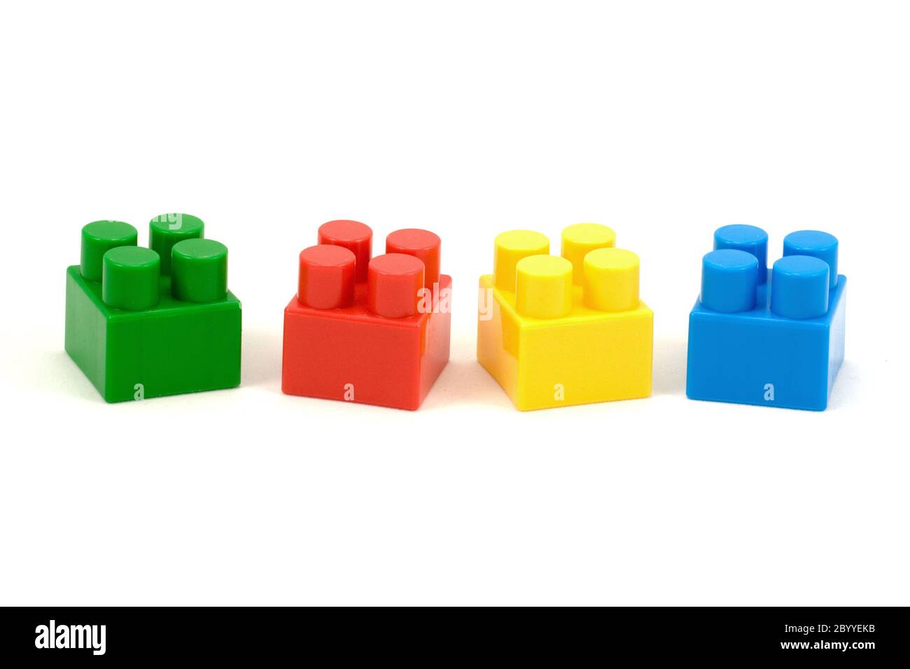 plastic toy bricks Stock Photo Alamy