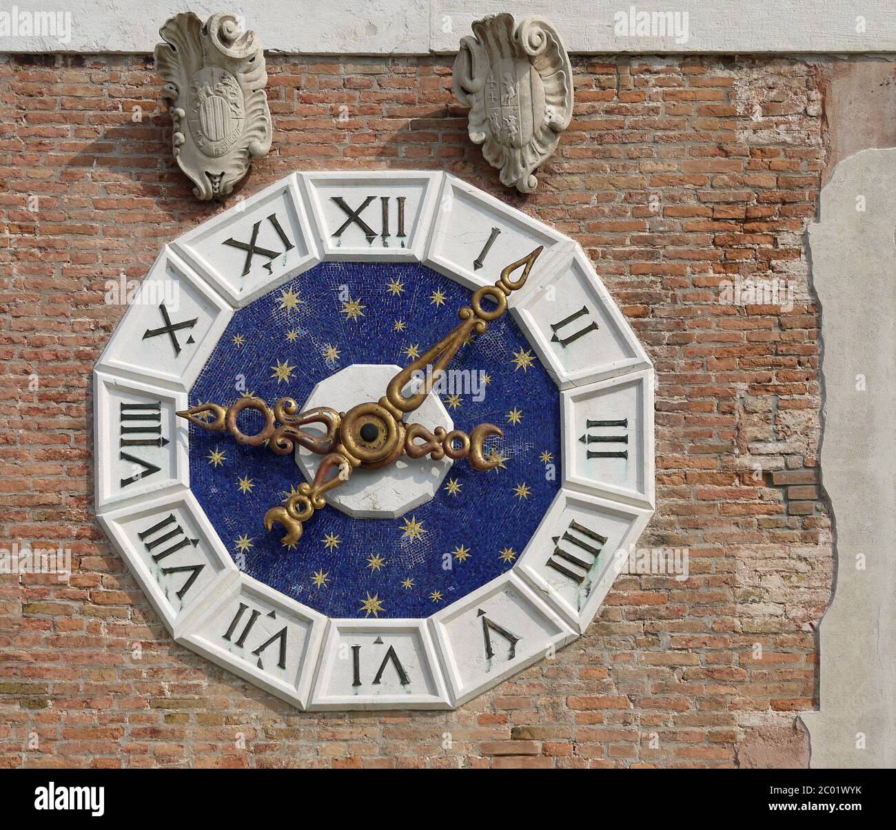 clock in Venice Stock Photo Alamy