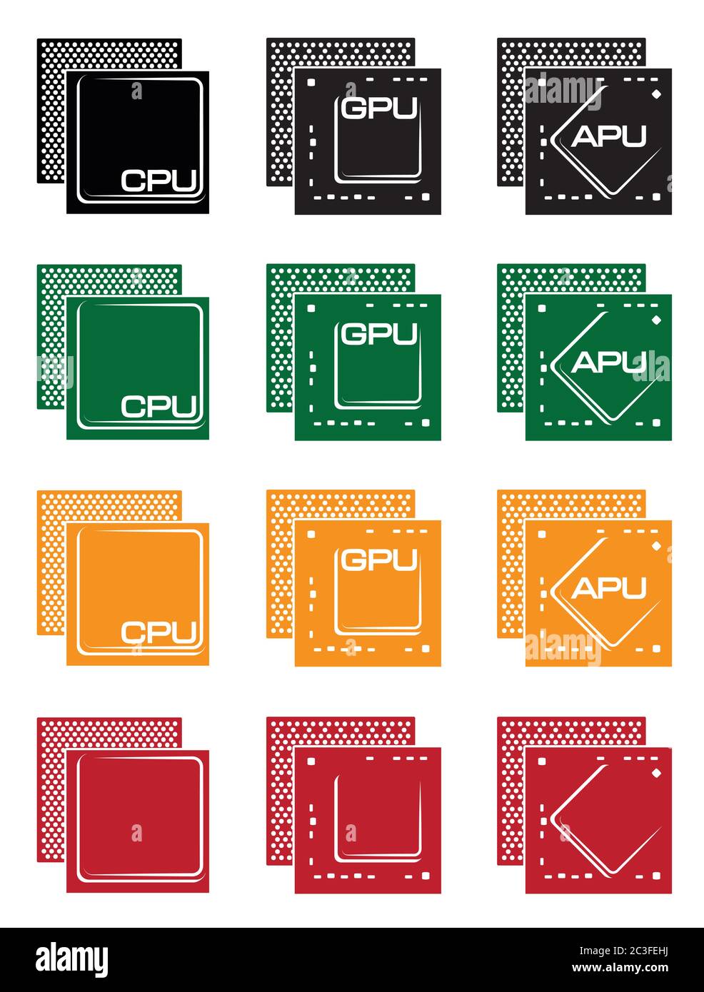 Accelerated processing unit apu Cut Out Stock Images & Pictures Alamy