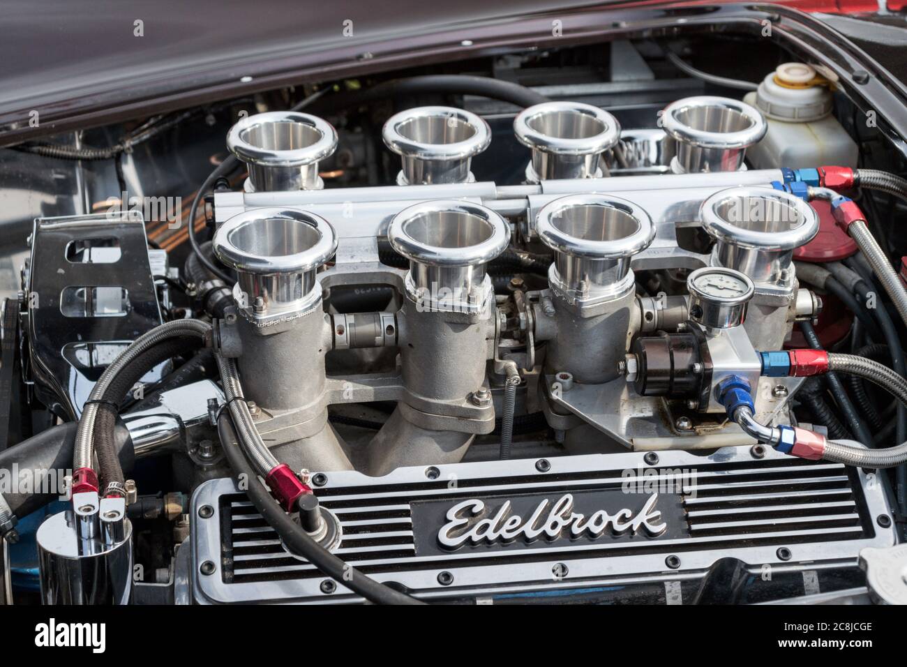 AC Cobra engine Stock Photo - Alamy
