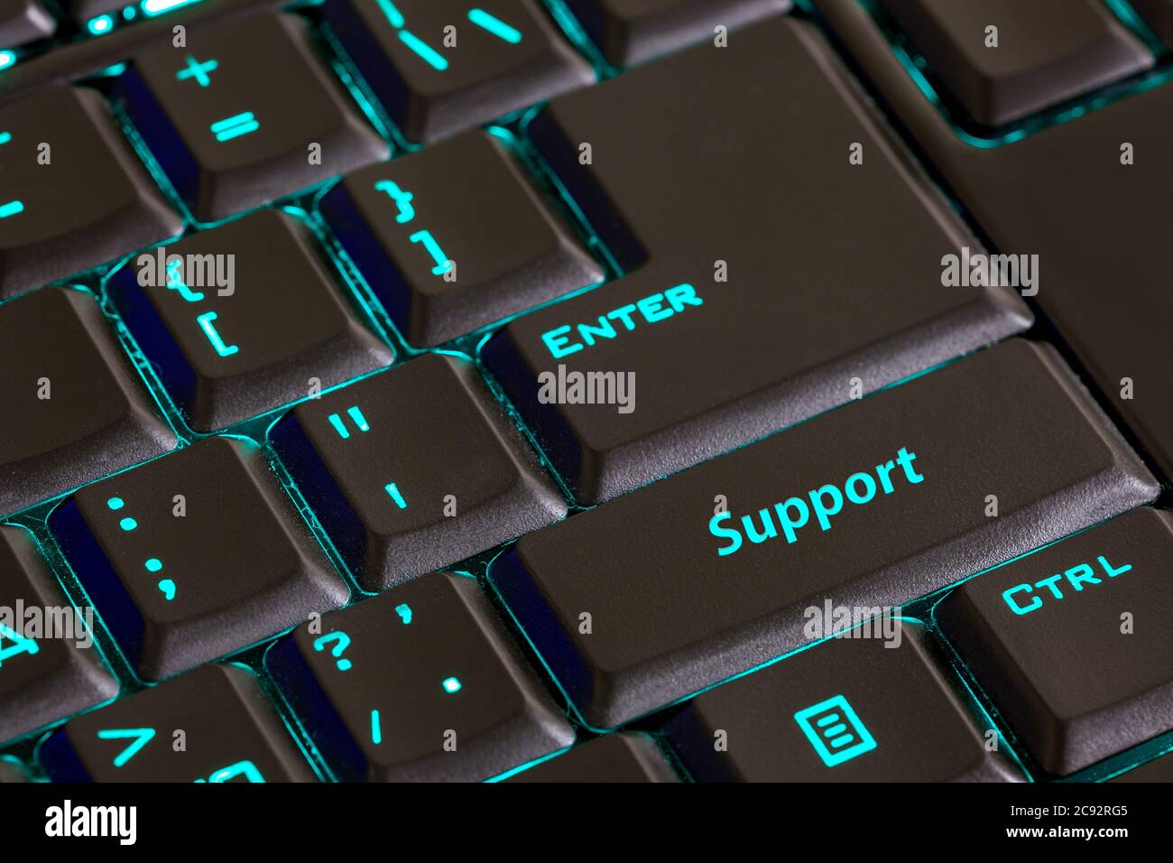 message on computer keyboard shift key, support Stock Photo Alamy