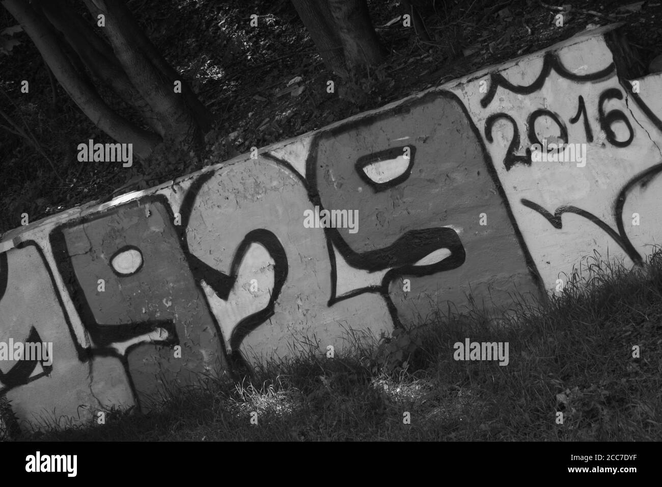 Poland graffiti Black and White Stock Photos & Images Alamy