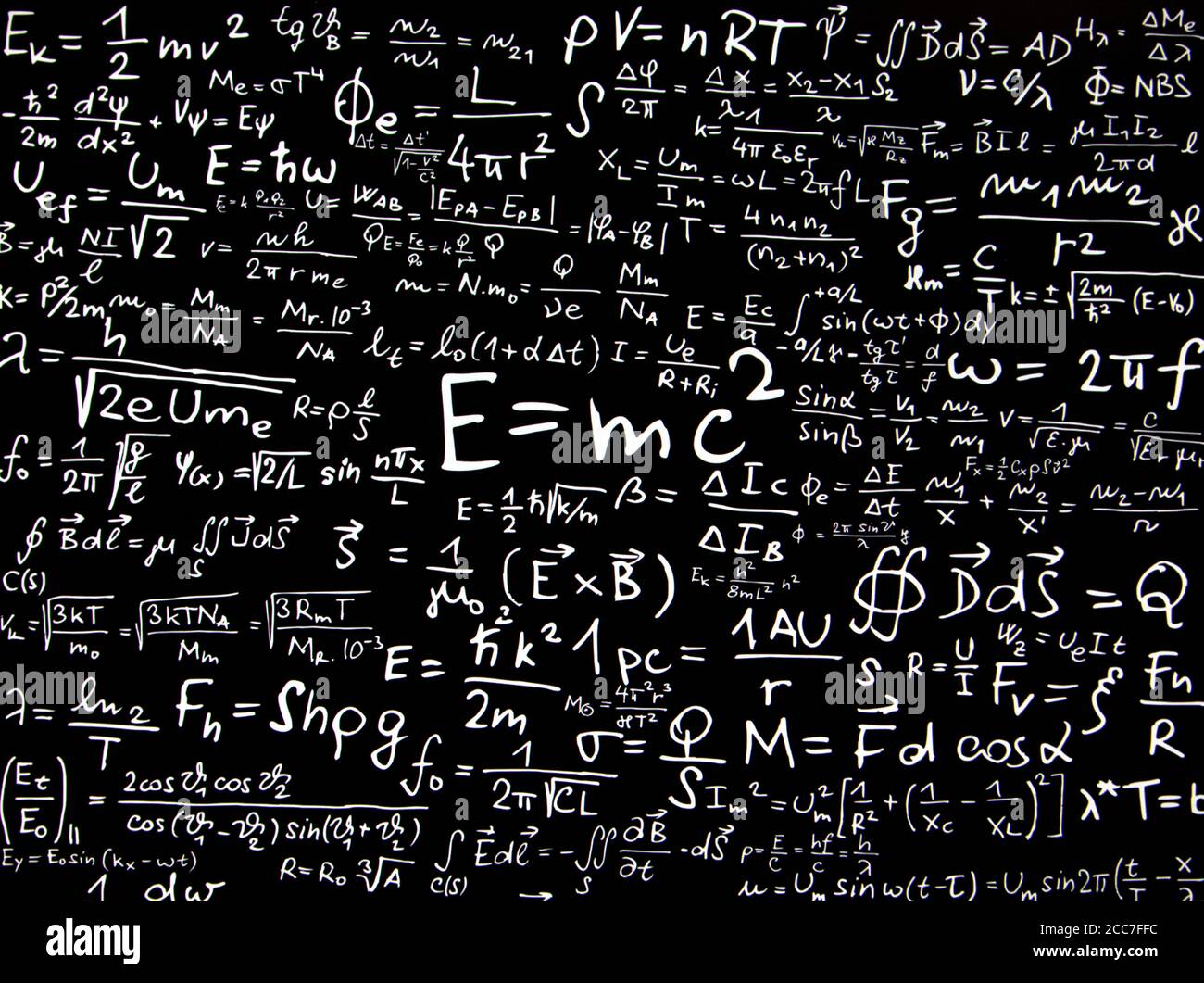 Einstein Formula High Resolution Stock Photography and Images Alamy