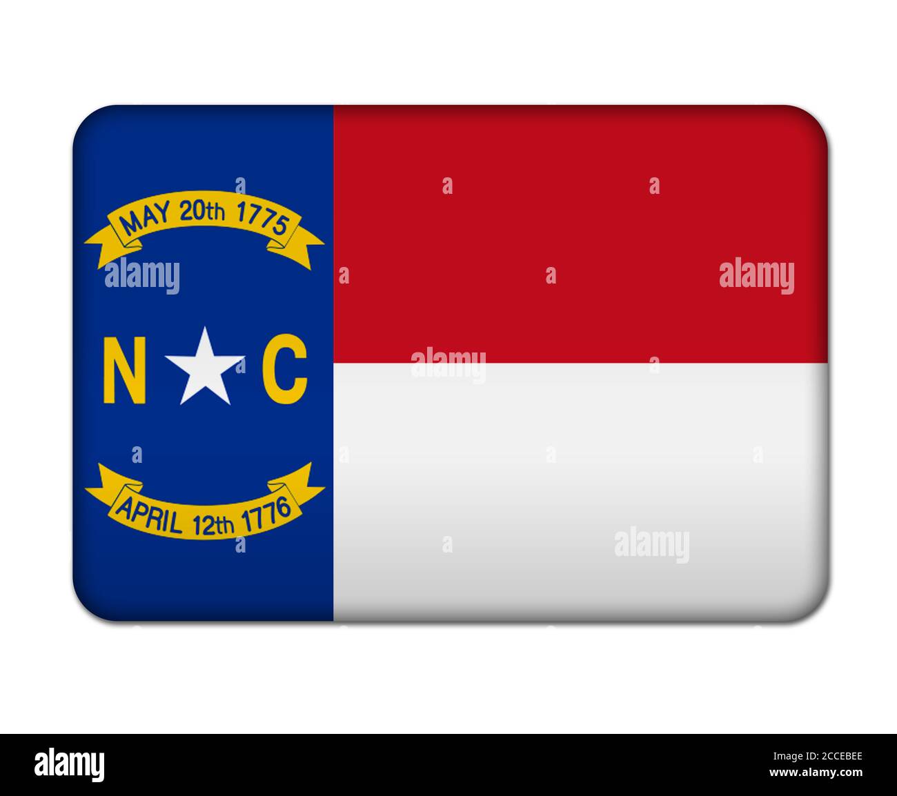 North carolina flag hires stock photography and images Alamy