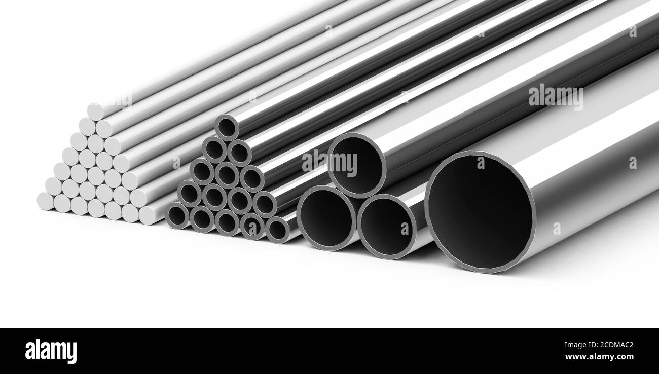 Metal pipe Black and White Stock Photos & Images Alamy