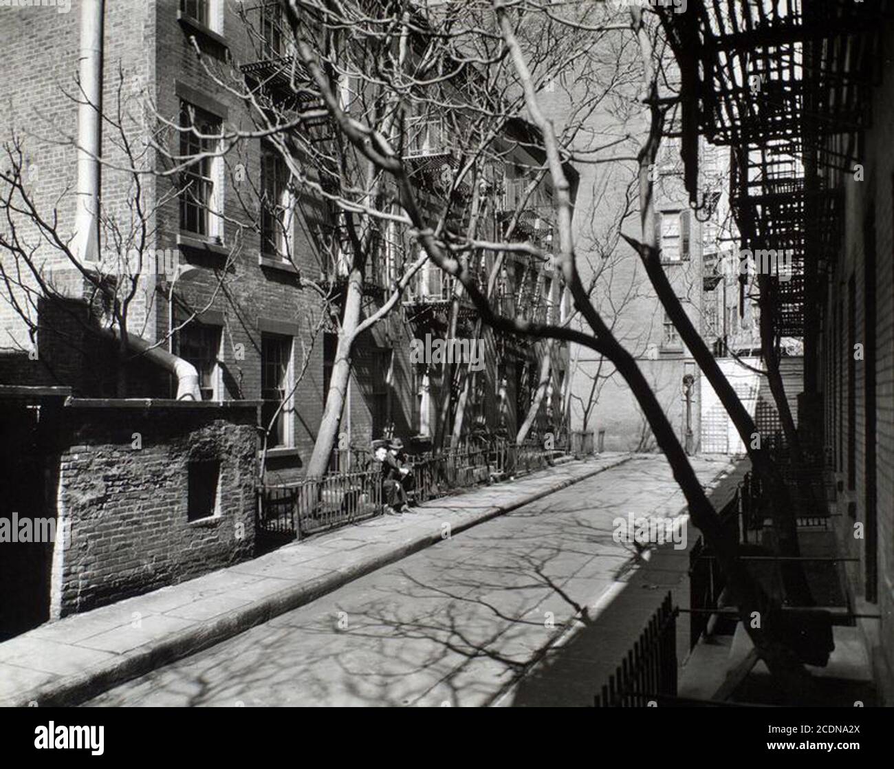 Patchin Place, Manhattan Stock Photo Alamy