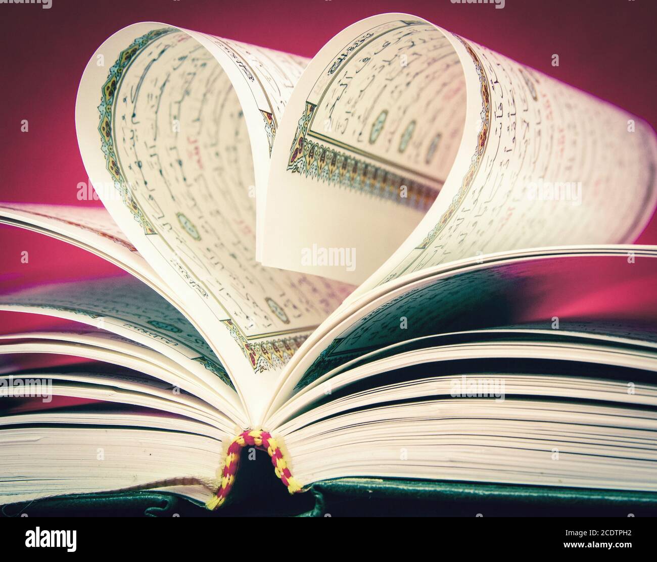 Koran book heart shape hires stock photography and images Alamy