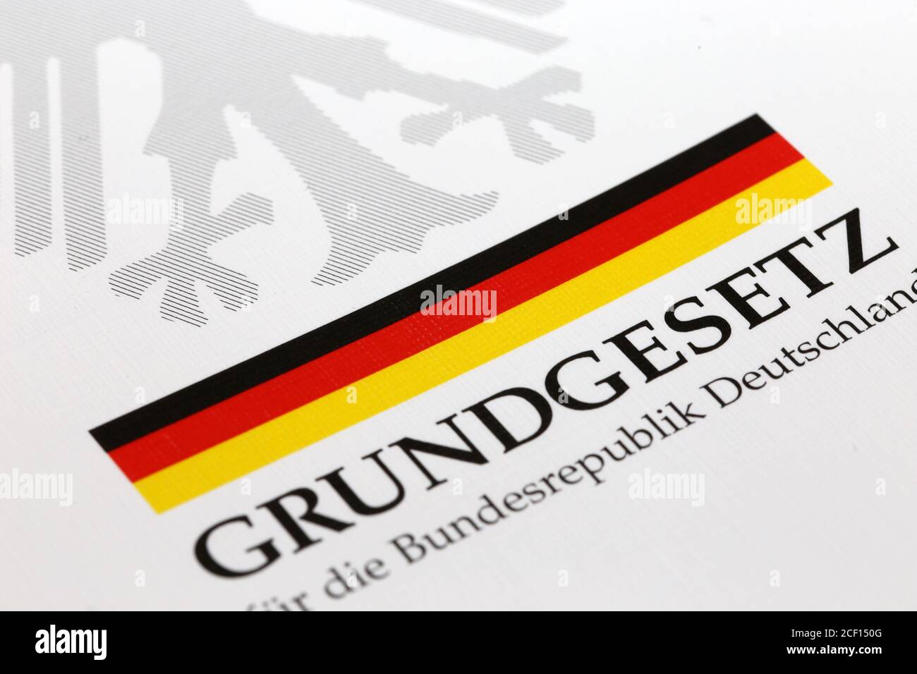 German basic law Stock Photo Alamy