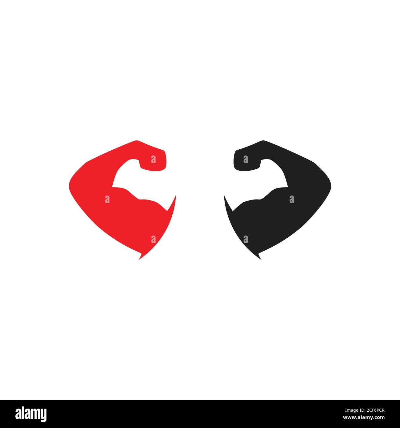 strong arm symbol logo vector Stock Vector Image & Art Alamy