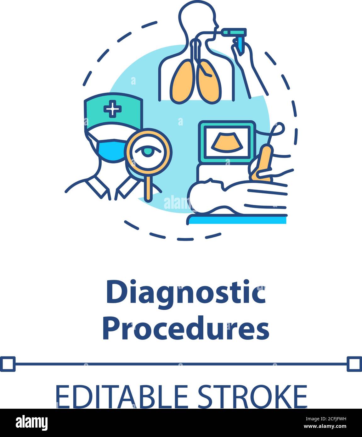 Diagnostic and screening procedures Cut Out Stock Images & Pictures Alamy