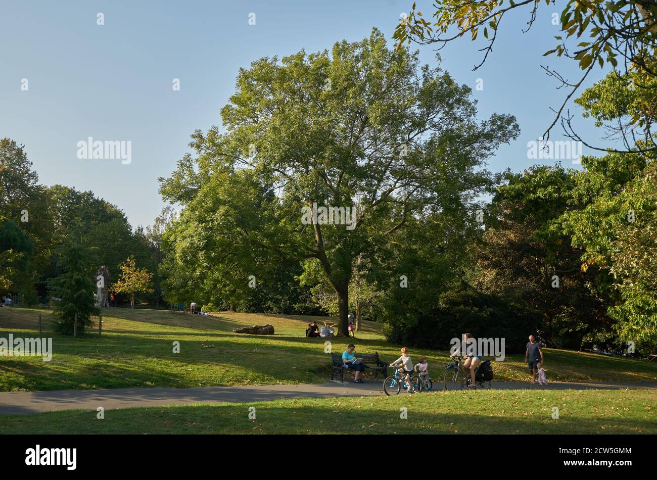 springfield park hackney Stock Photo Alamy