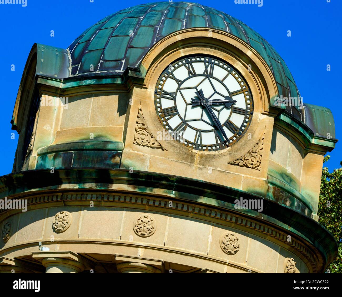 Clock Tower Victoria Park Kitchener ON Canada Stock Photo Alamy
