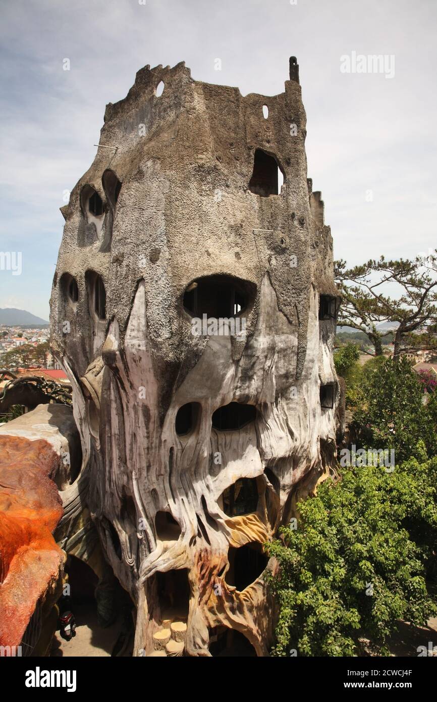 Crazy House in Dalat. Vietnam Stock Photo Alamy