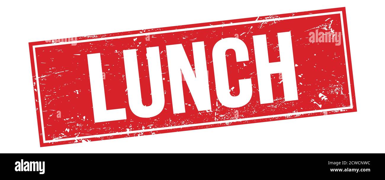 The Word Lunch Cut Out Stock Images & Pictures Alamy