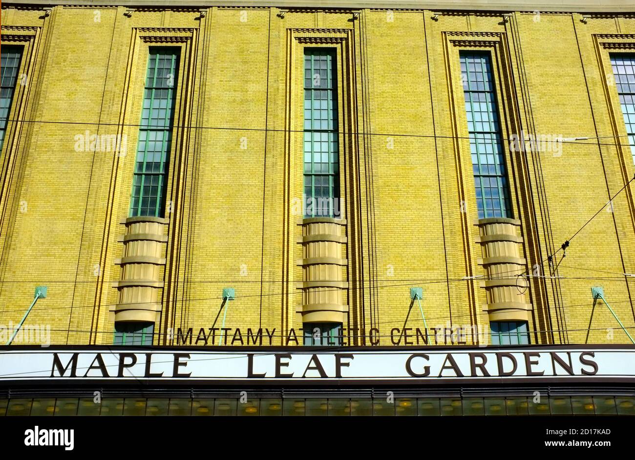 Maple Leaf Garden Stock Photo Alamy